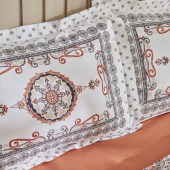 Karaca Home Aprika %100 Pamuk Tek Kişilik Nevresim Takımı Antrasit