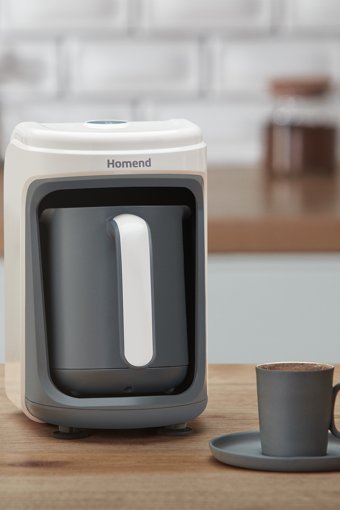 Homend Pottoman 1830H 1 Hazneli 5 Fincan 535 W Türk Kahvesi Makinesi