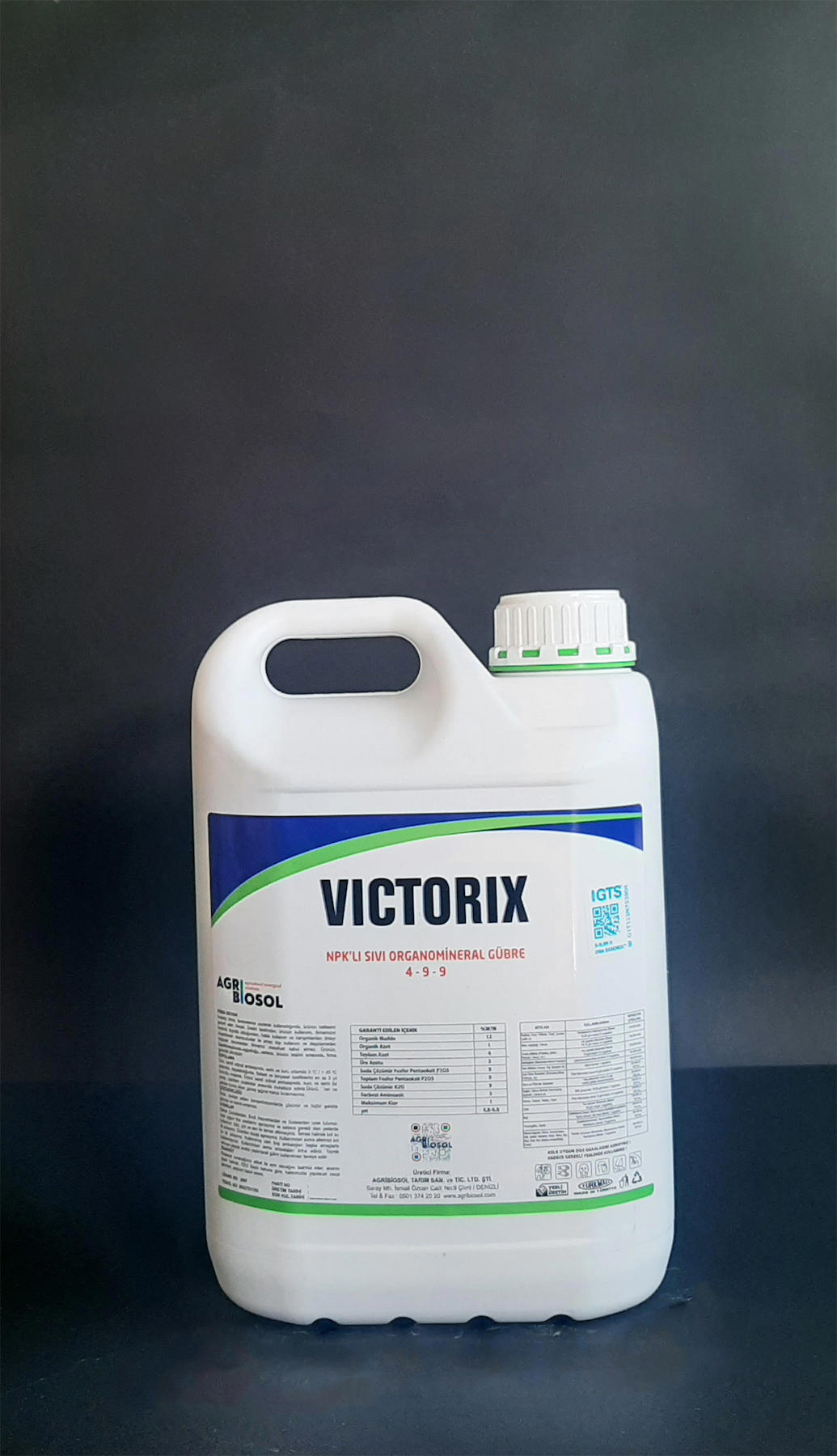 Agribiosol Fosforlu NPK Gübre 4 9 9 Sentetik Yaprak Sıvı Gübre 5 kg