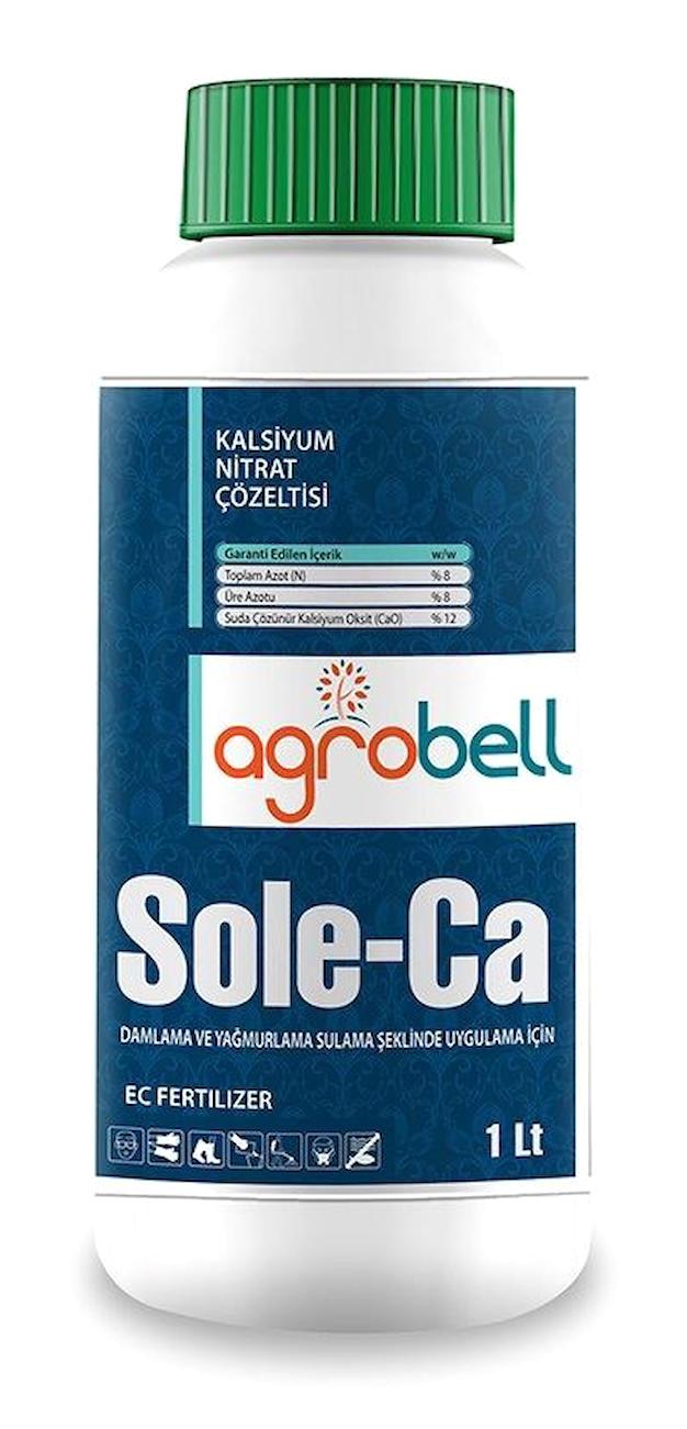 Agrobell Azotlu-Kalsiyum 12 Kalsiyum Sentetik Toprak-Yaprak Sıvı Gübre 1 kg