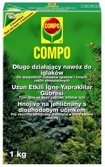 Compo Azotlu Uzun İğne Yapraklılar Organik Toprak Granül Gübre 1 kg