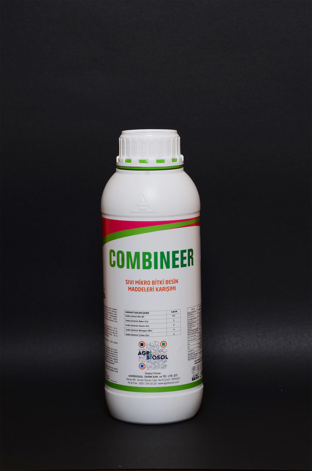 Agribiosol Amino Asit Sentetik Toprak-Yaprak Sıvı Gübre 1 kg