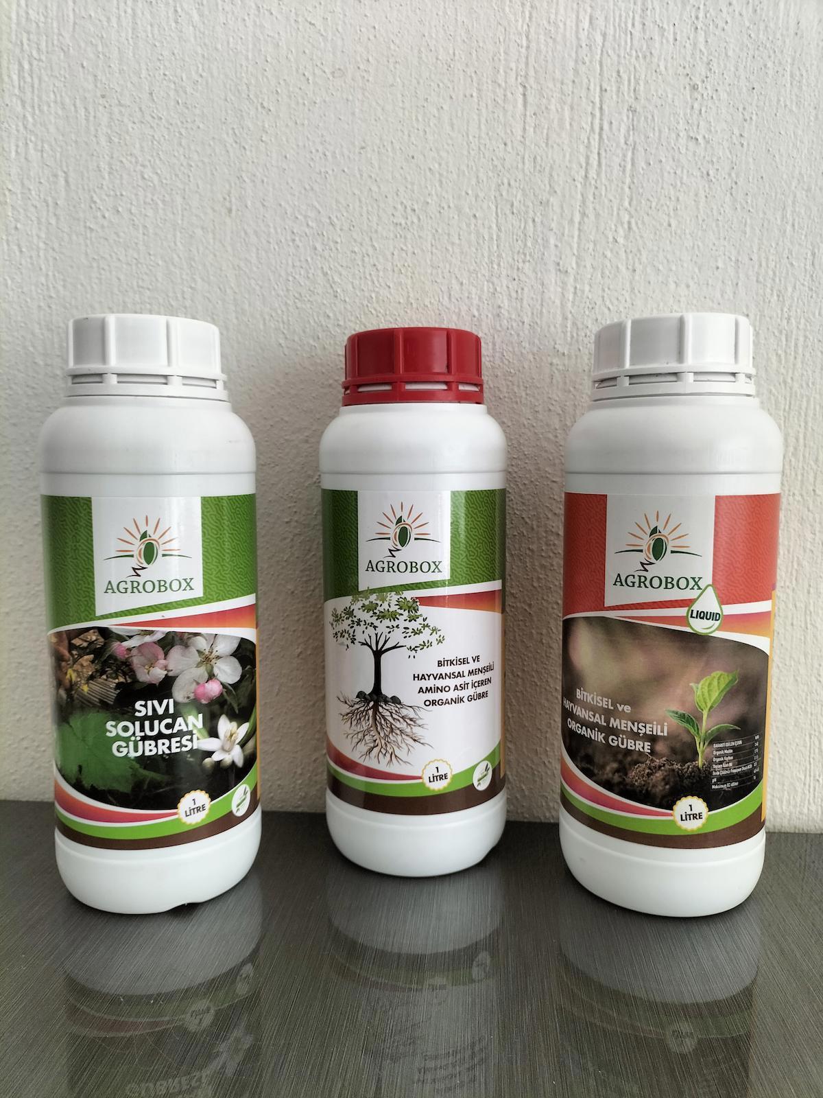 Agrobox-Liquid Amino Asit Solucan Organik Toprak Sıvı Gübre 3 kg