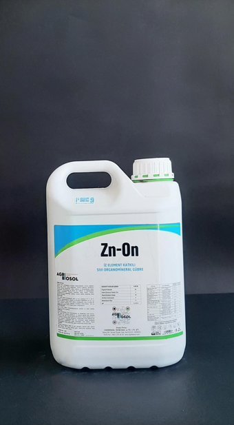 Agribiosol Çinko-Demir Şeker Gübre Sentetik Toprak-Yaprak Sıvı Gübre 5 kg