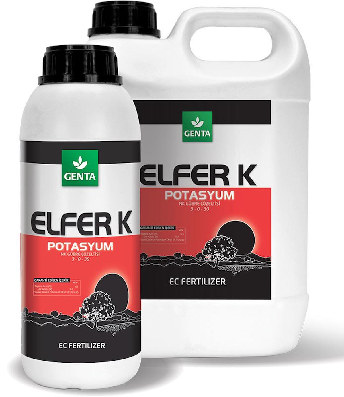 Genta Potasyum NK Gübre 3 0 30 Organik Toprak Sıvı Gübre 5 kg