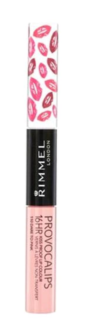 Rimmel London 110 Daire To P Parlak Likit Fırçalı Ruj