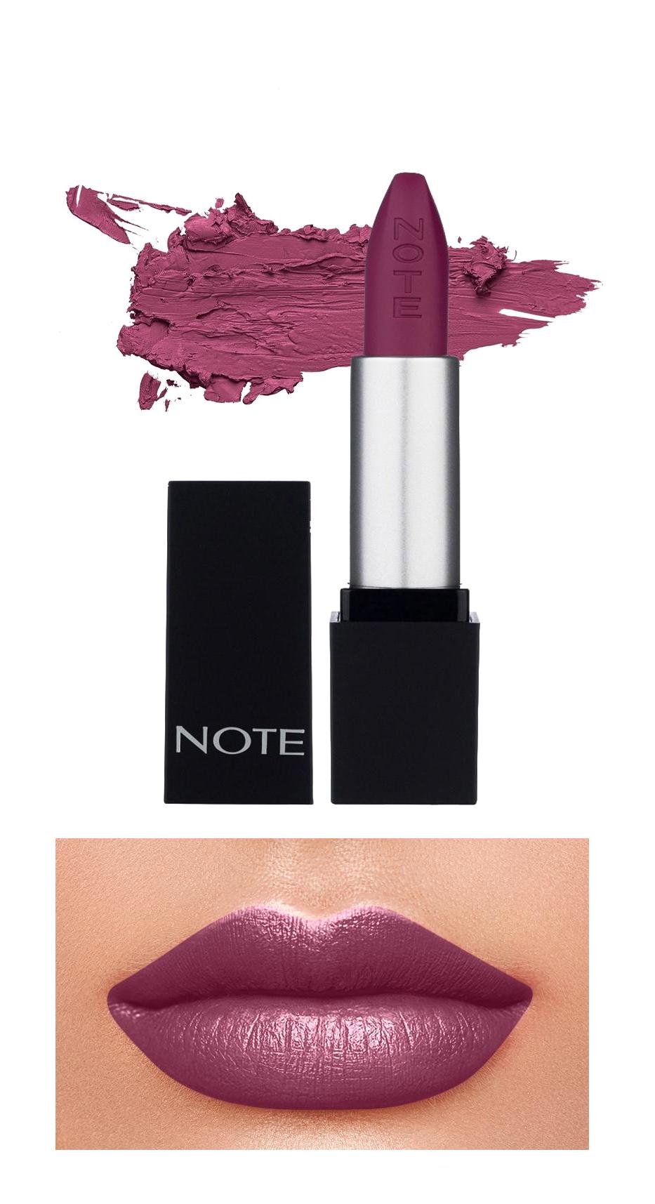 Note 10 Shocking Fuschia Kalıcı Mat - Saten Krem Lipstick Ruj