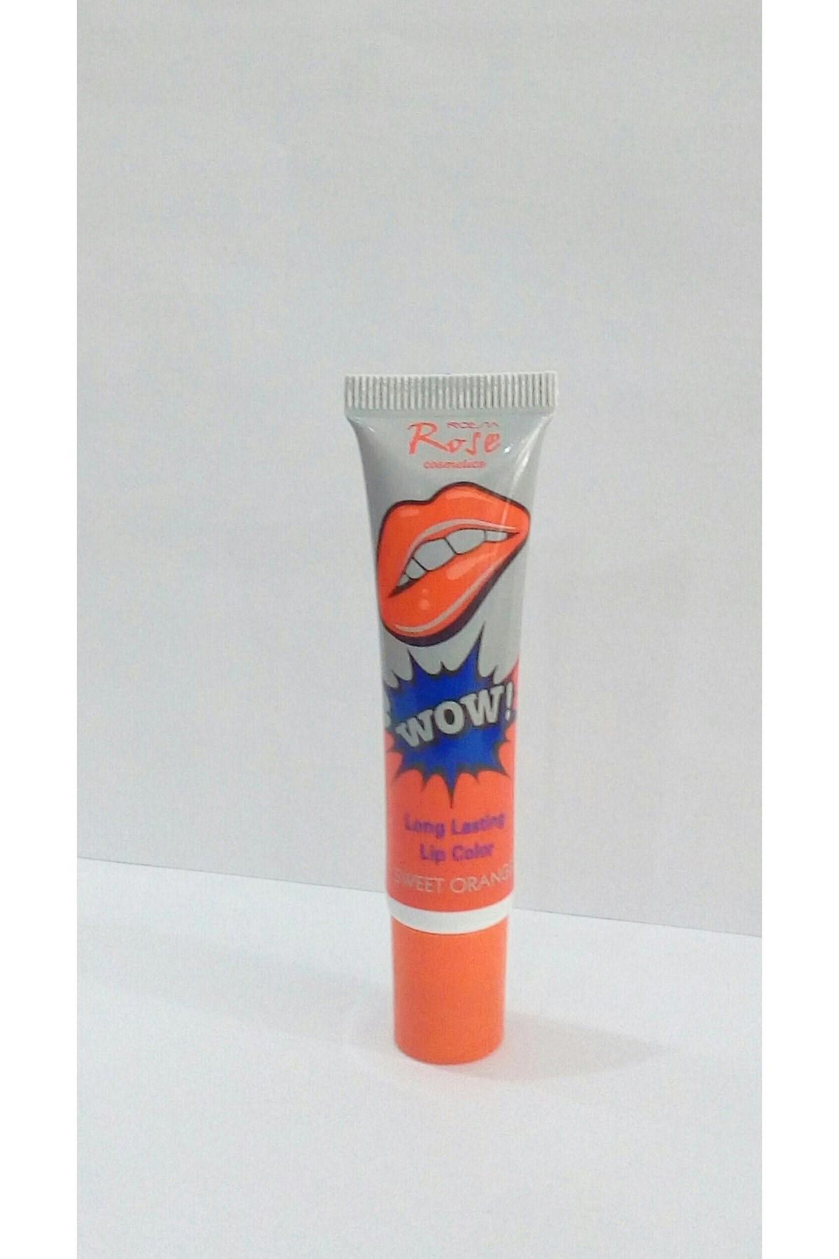 Erdoganaccesorıes Sweet Orange Kalıcı Parlak Likit Tüp Ruj