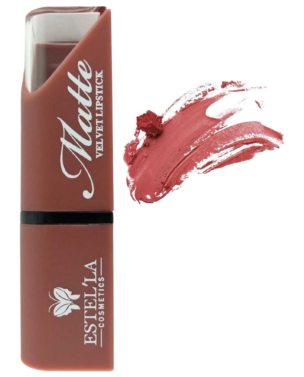 Estella 02 Velvet Kalıcı Mat Krem Lipstick Ruj