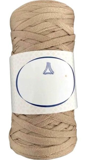 Önel Ribbon Polyester 4 mm Koyu Bej