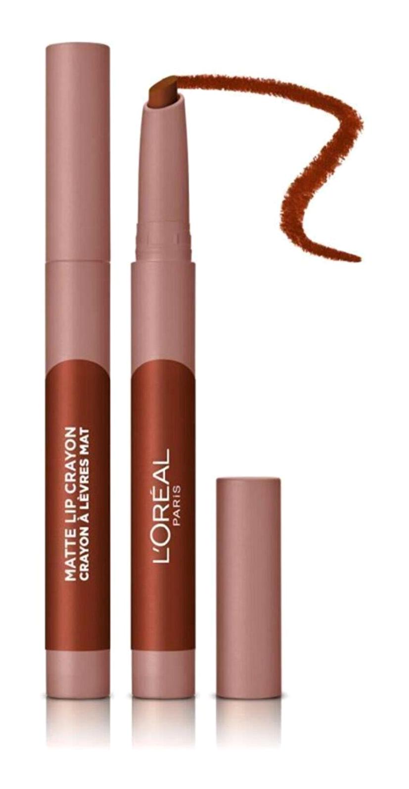 L'Oréal Paris 109 Flirty Toffee Kalıcı Mat Krem Kalem Ruj
