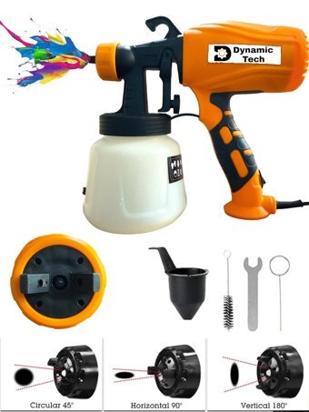 Dynamic Tech 1000 W 1000 ml Kapasiteli Alttan Depolu Elektrikli Boya Tabancası