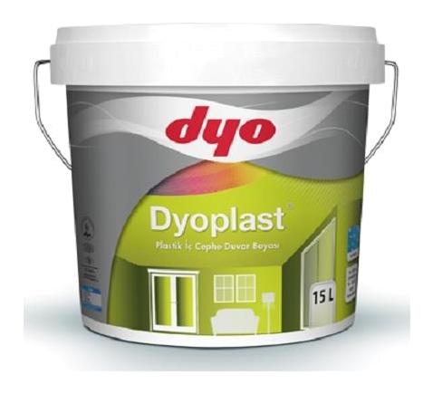 Dyo Dyoplast Plastik Mat İç Cephe Boyası 7.5 lt Buz Mavisi