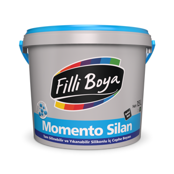 Filli Boya Momento Silan Silikonlu İpeksi Mat İç Cephe Boyası Andezit
