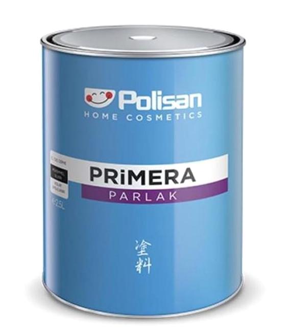 Polisan Primera Solvent Su Bazlı Parlak İç Cephe Boyası 7.5 lt Siyah