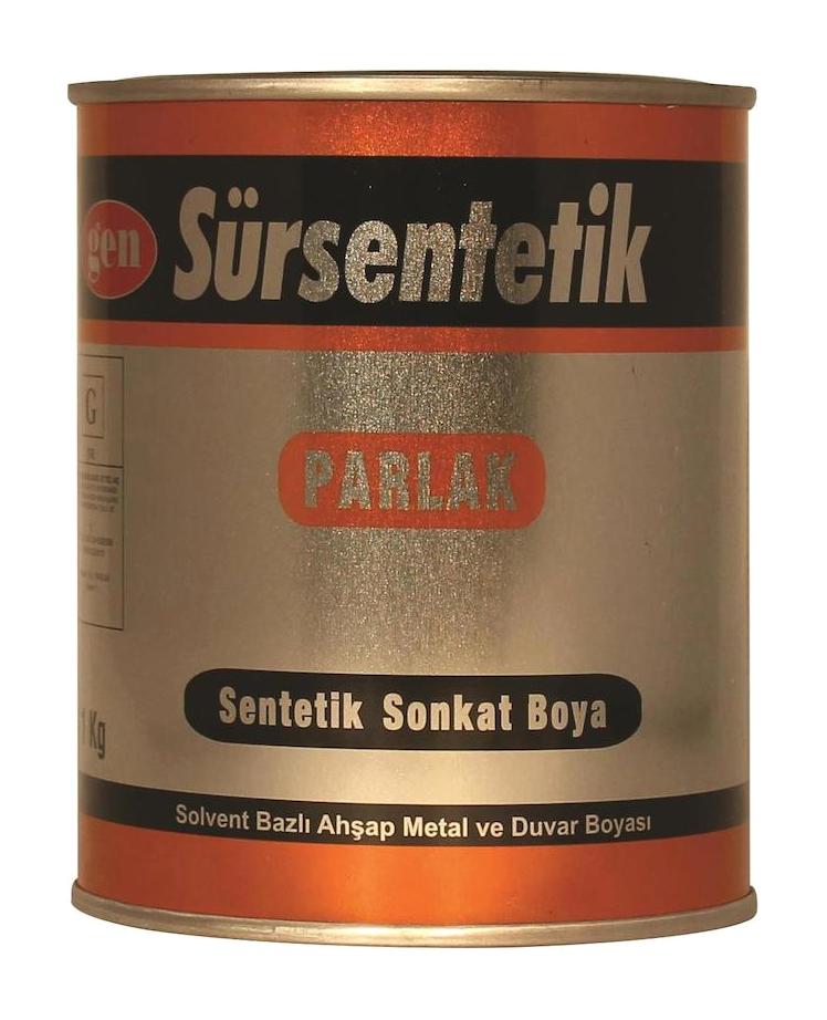 Gen Sür Yağlı Parlak İç Cephe Boyası 3 kg Oksit Sarı