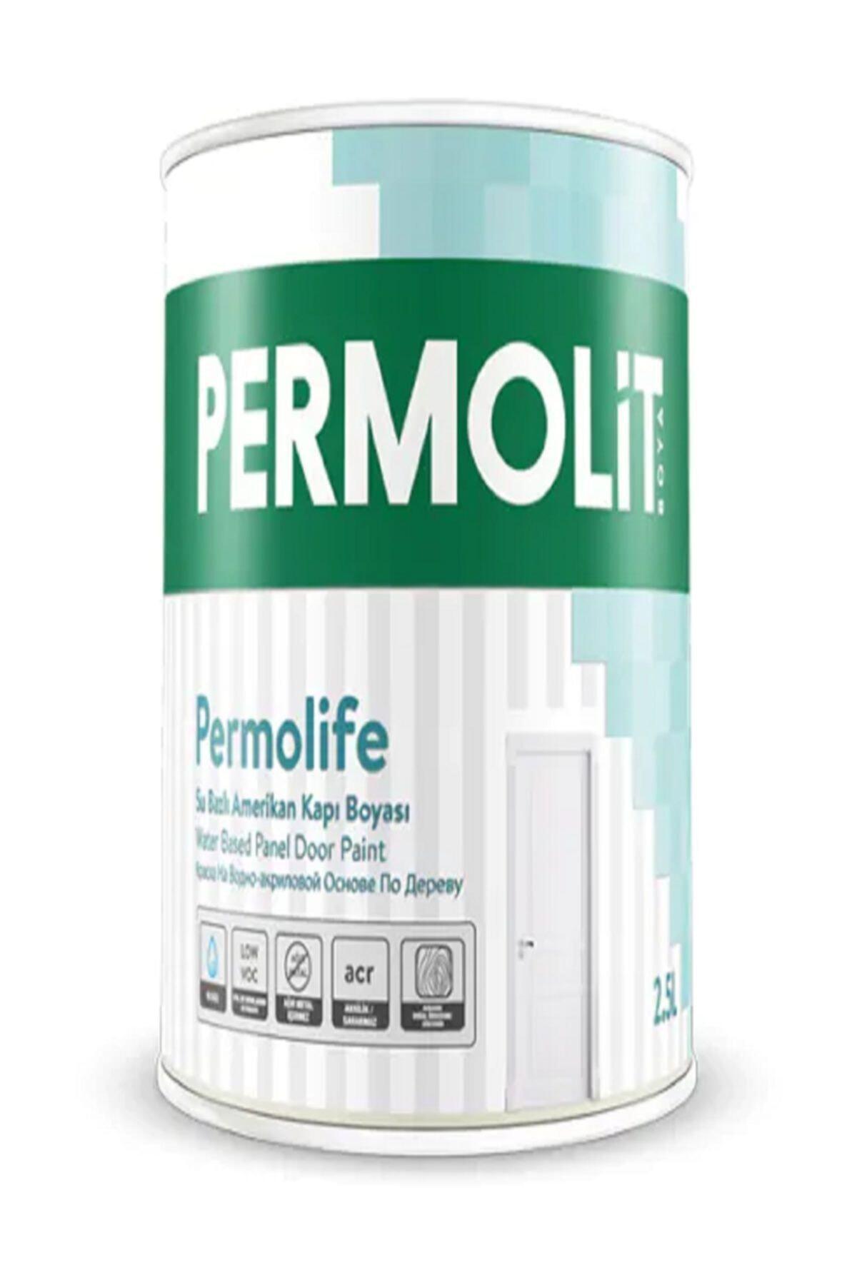 Permolit Permolife Su Bazlı Dış Cephe Boyası 0.75 lt Koyu Kahve