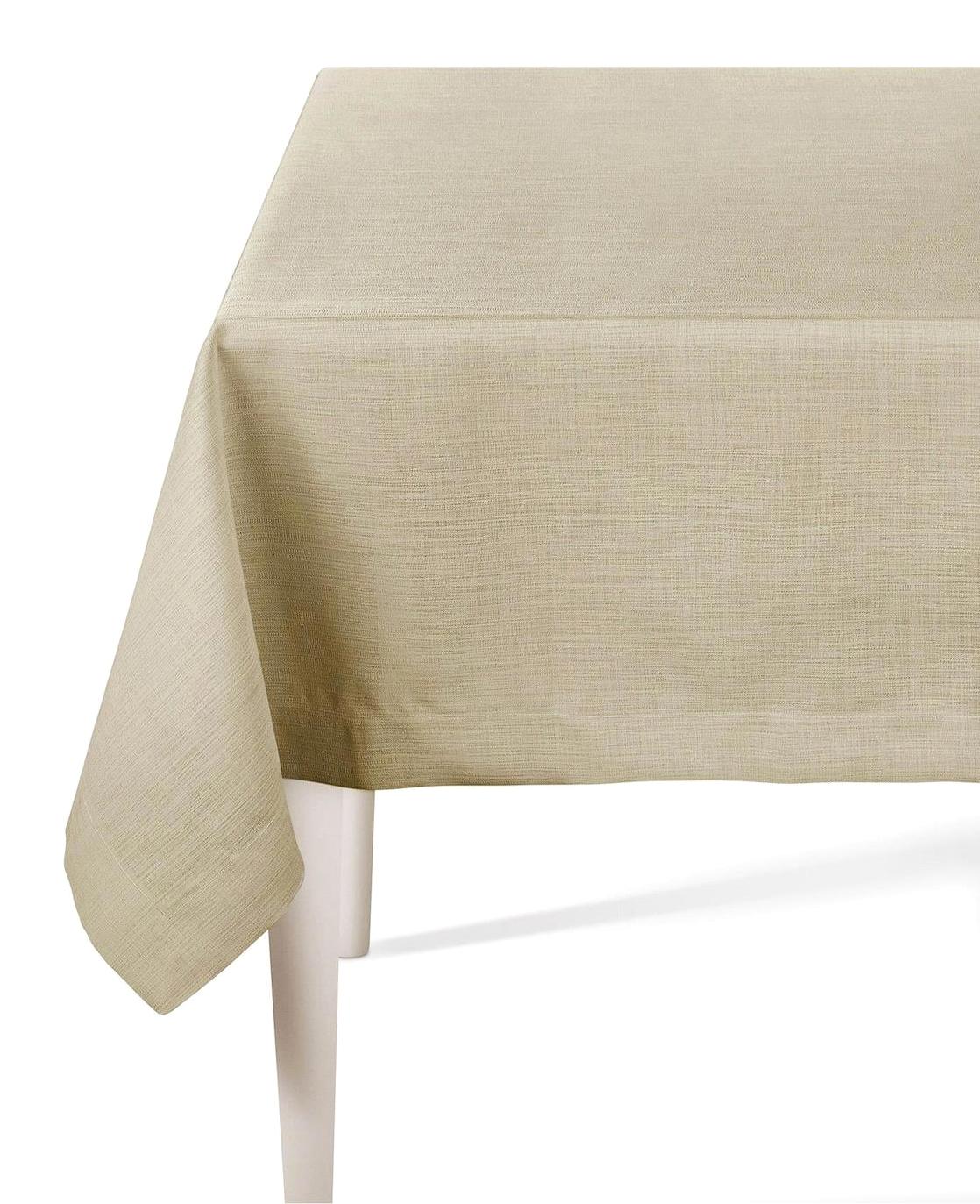 The Mia Polyester 150 x 230 cm Dikdörtgen Masa Örtüsü Nil Yeşili