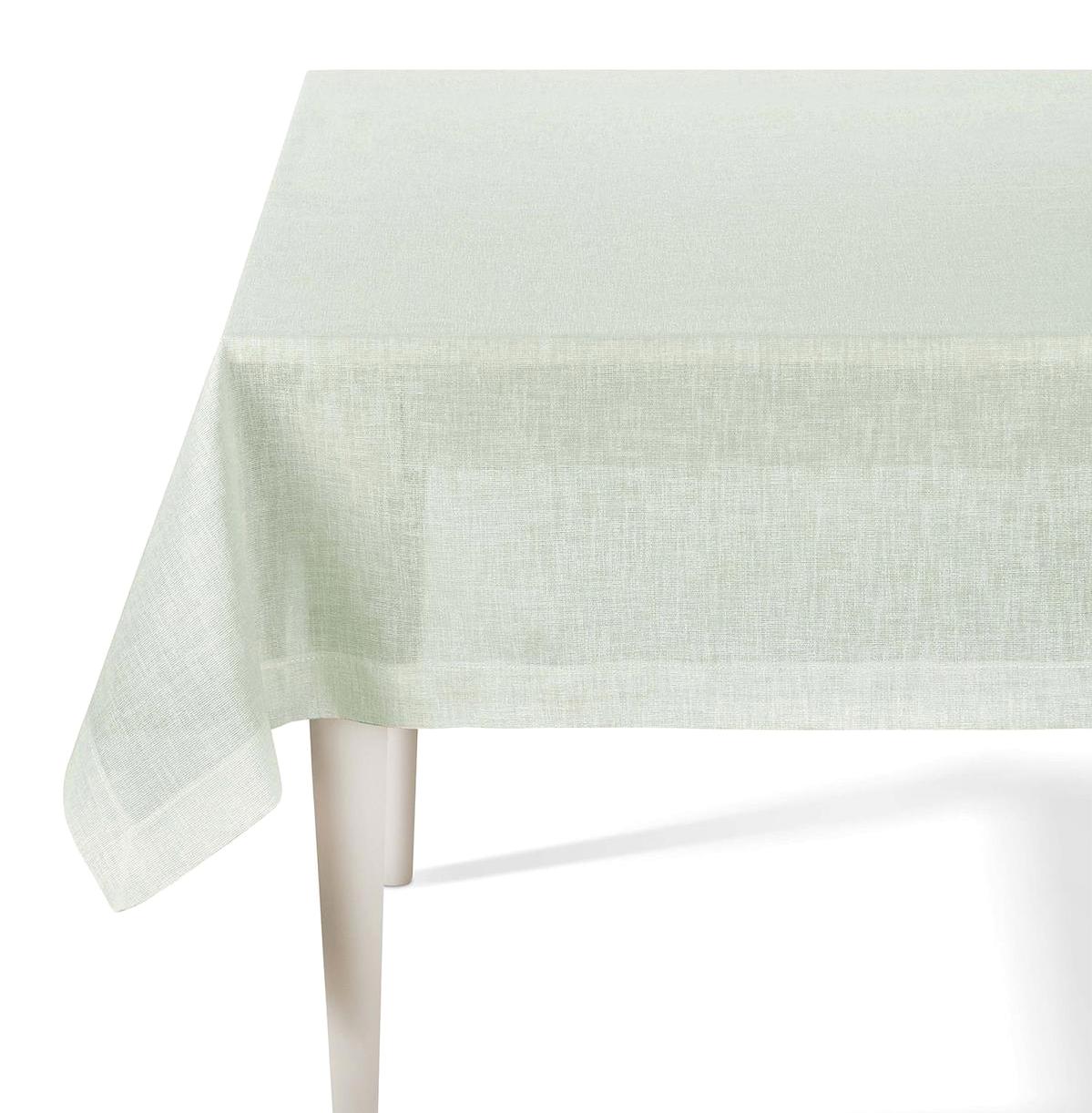 The Mia Polyester 145 x 230 cm Dikdörtgen Masa Örtüsü Yeşil