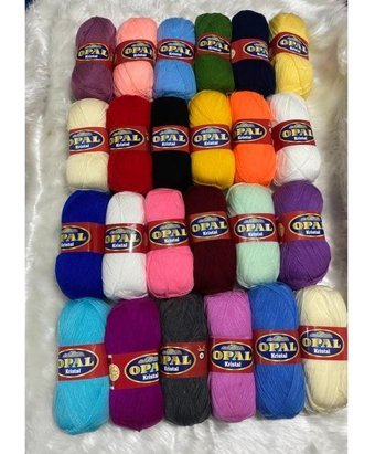 Opal Kristal Lif Ipi 24 Adet Karışık Renk Seti