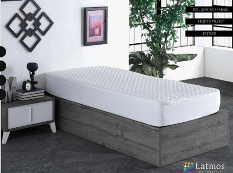 Latmos Pamuk-Polyester Lastikli 70 x 140 cm Alez