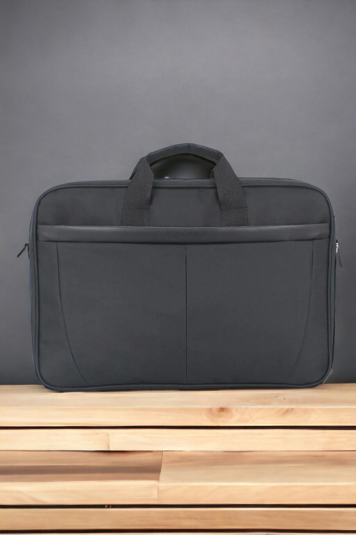 Case Club 17.3 inç Kumaş Su Geçirmez Laptop El Çantası Siyah