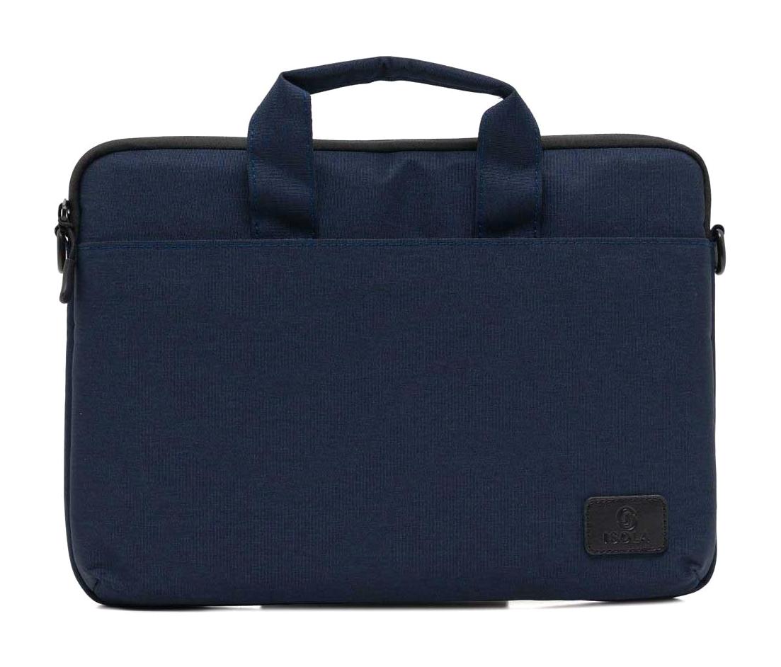 Isola Harper 13 inç Tekstil Su Geçirmez Laptop Postacı Çantası Lacivert