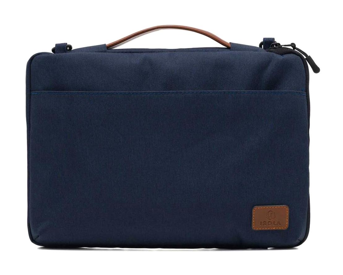 Isola Wallace 13 inç Tekstil Su Geçirmez Laptop Postacı Çantası Lacivert