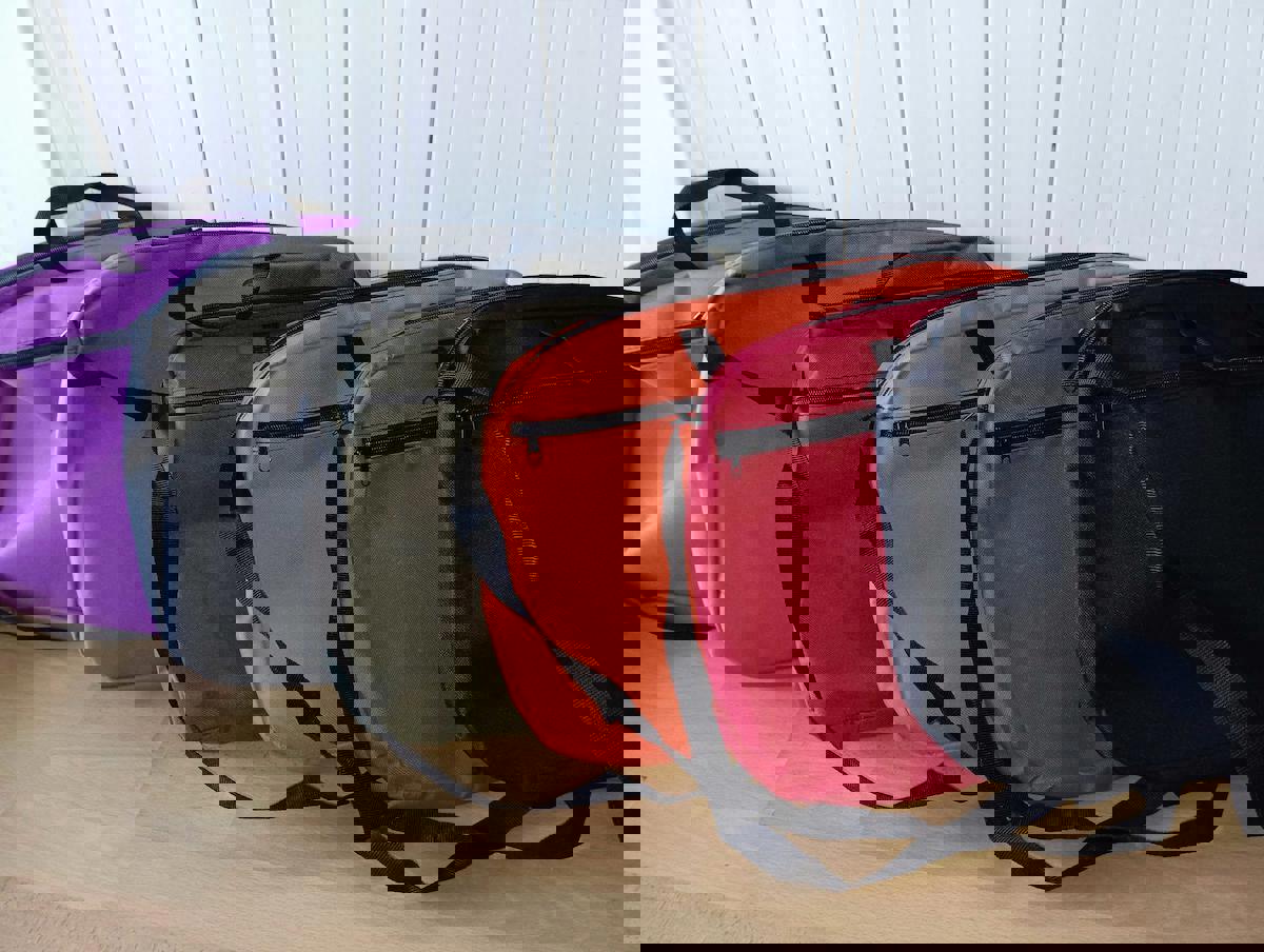 İgnazio 15.6 inç Tekstil Su Geçirmez Laptop Postacı Çantası Turuncu