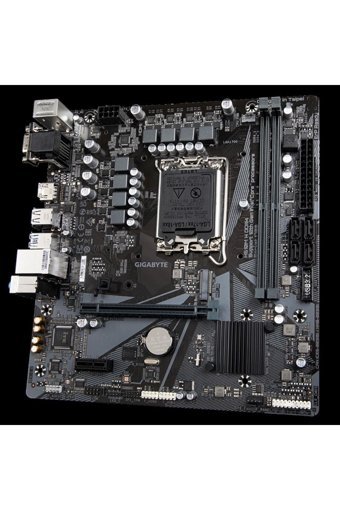 Gigabyte H610M H H610M LGA 1700 Soket DDR4 3200 Mhz Micro ATX Masaüstü Bilgisayar Intel Uyumlu Anakart