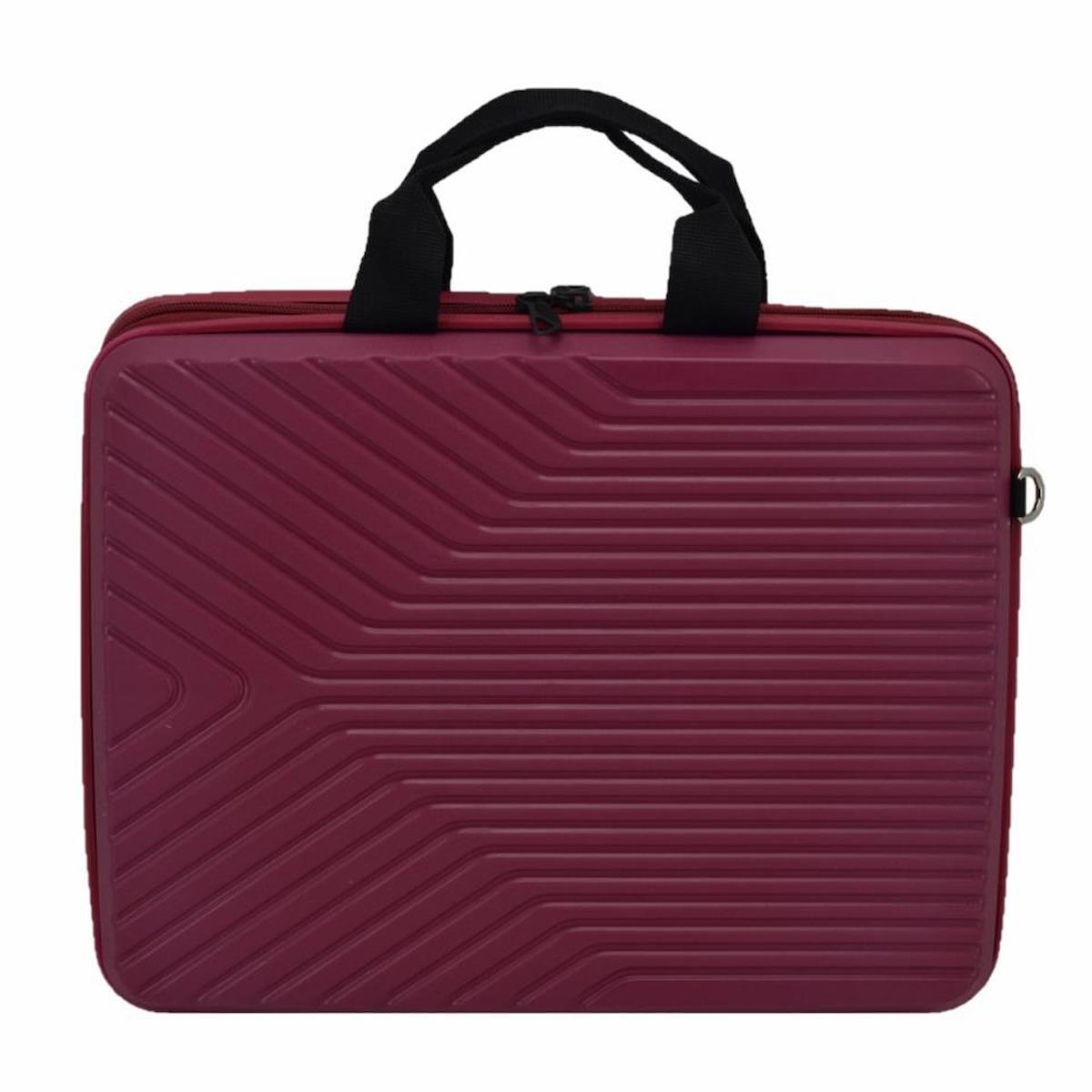 Çanta Yurdu 15 inç PVC Laptop El Çantası Bordo