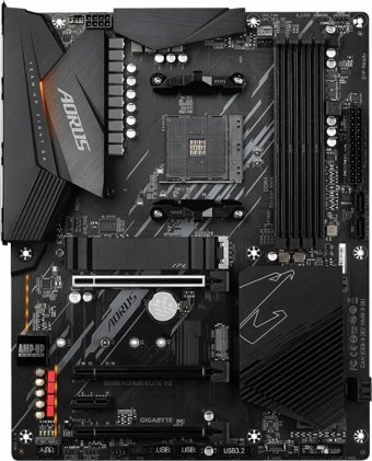 Gigabyte B550 AORUS ELITE V2 B550 AM4 Soket DDR4 4733 Mhz PCIe 4.0 Overclock ATX Masaüstü Bilgisayar AMD Uyumlu Anakart