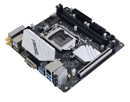 Biostar Z490T-Silver Z490 LGA 1200P Soket DDR4 4400 Mhz PCIe 4.0 Overclock Mini ITX Masaüstü Bilgisayar Intel Uyumlu Anakart