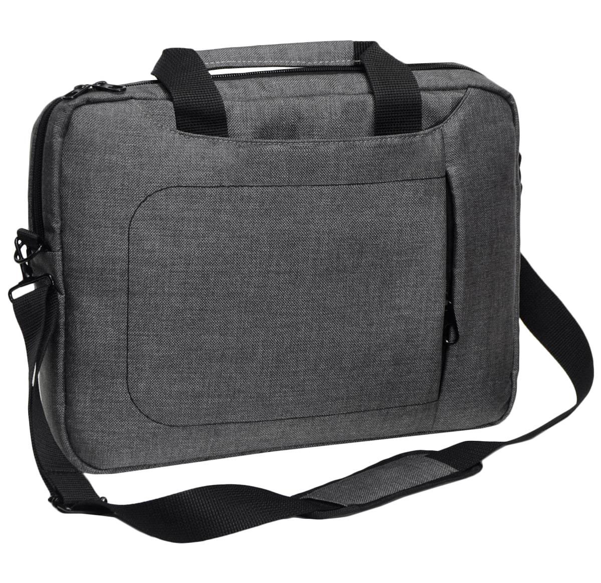 Remus Bag BDS 15.6 inç Tekstil Su Geçirmez Laptop Postacı Çantası Siyah