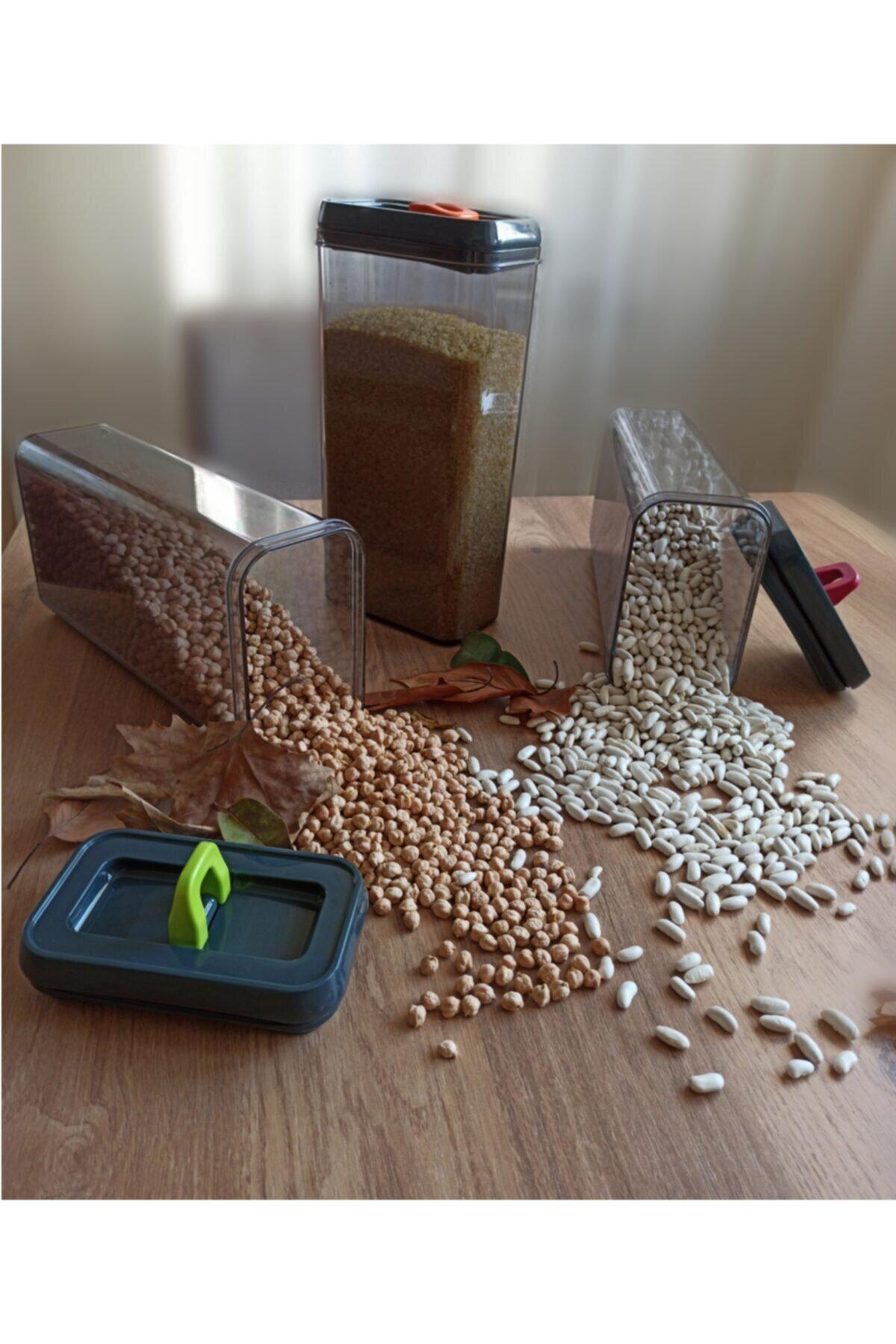 Nrgs 1 Parça Dikdörtgen plastik Saklama Kabı 2.9 lt