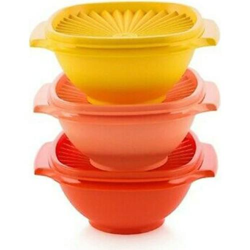 Tupperware 6 Parça Oval Plastik Saklama Kabı 830 ml