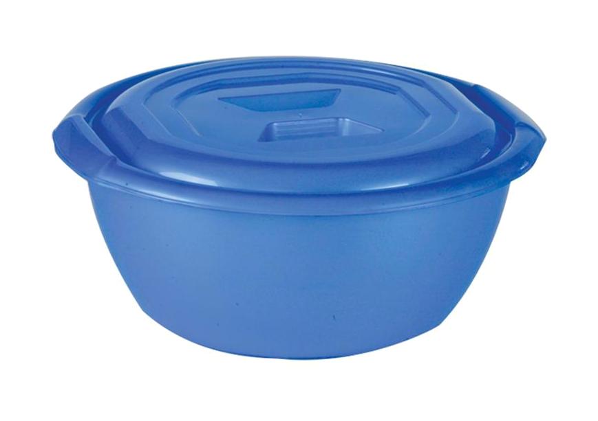 Şenyayla 2 Parça Yuvarlak Plastik Saklama Kabı 3 lt