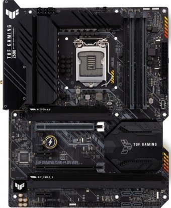 Asus Tuf Gaming Z590-Plus Wifi Z590 LGA 1200 Soket DDR4 5133 Mhz PCIe 4.0 Wi-Fi Overclock ATX Gaming Intel Uyumlu Anakart