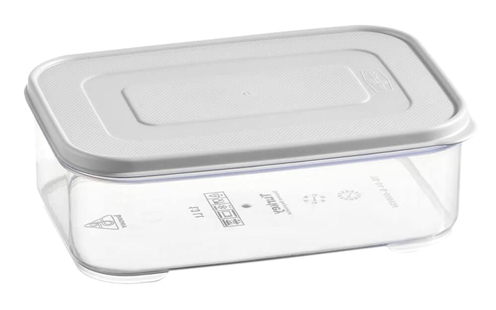 Piev 2 Parça Dikdörtgen plastik Saklama Kabı 3.2 lt