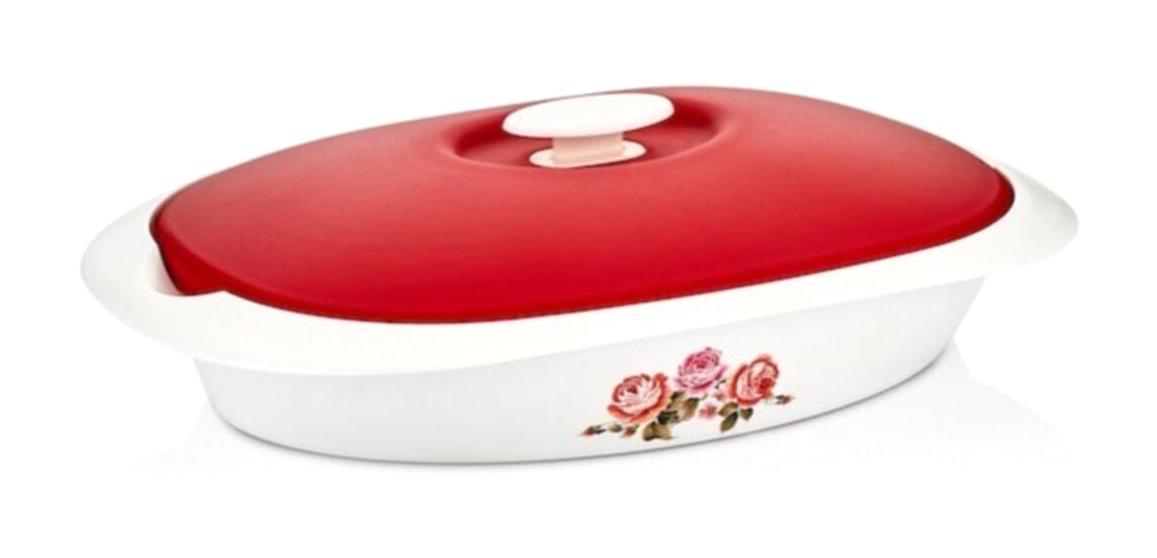 Cosiness 2 Parça Oval Plastik Saklama Kabı