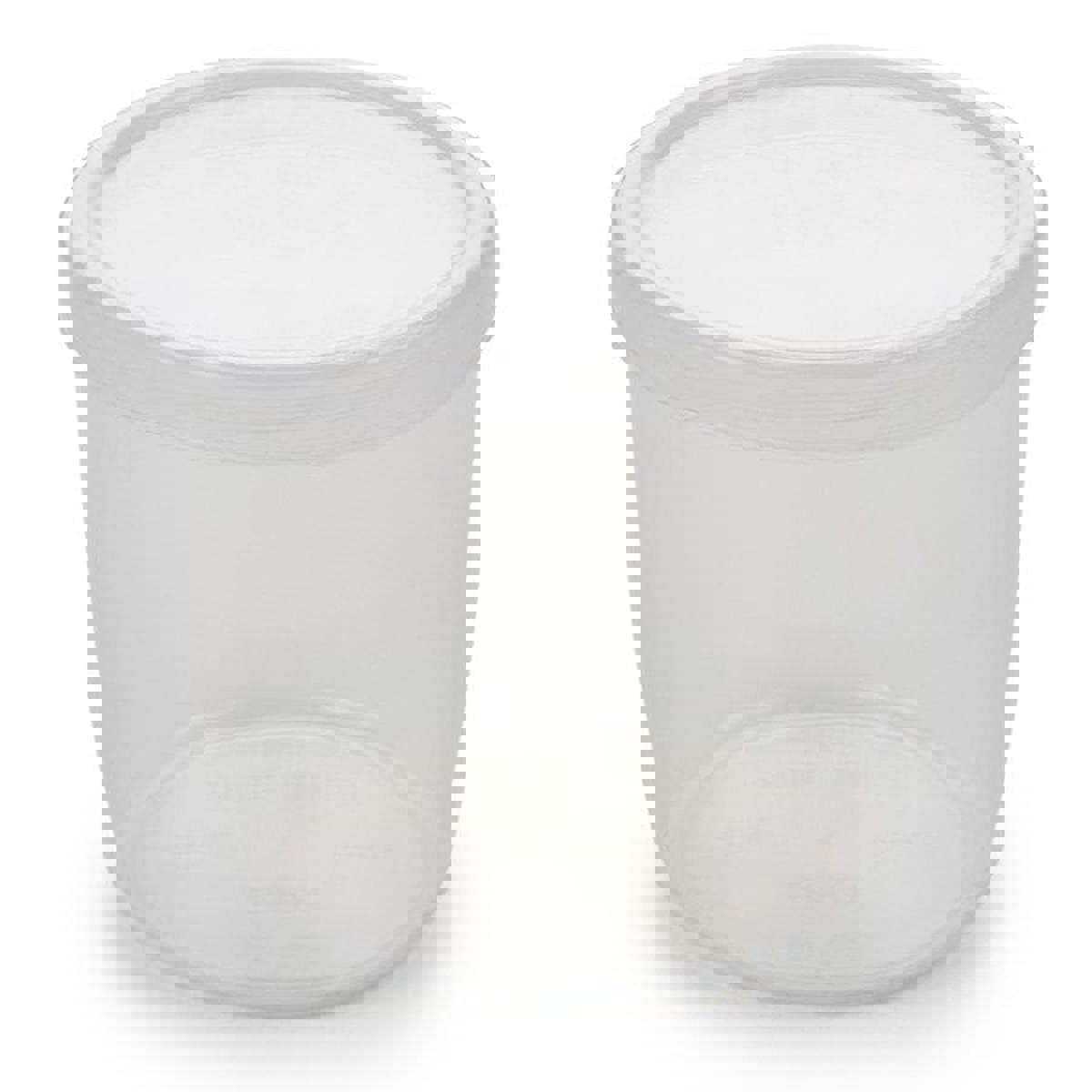 Bora 2 Parça Yuvarlak Plastik Saklama Kabı 1.27 lt