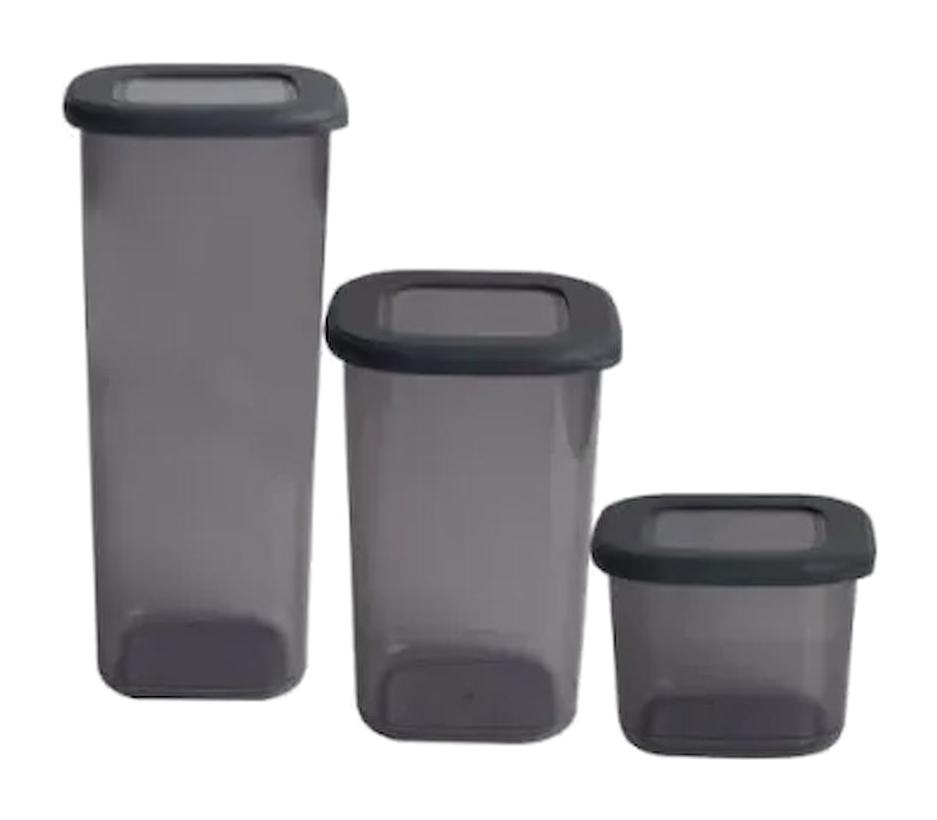 Nova Store 6 Parça Kare Plastik Saklama Kabı