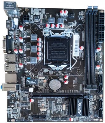 Afox H55-MA6 H55 LGA 1156 Soket DDR3 1600 Mhz Micro ATX Masaüstü Bilgisayar Intel Uyumlu Anakart