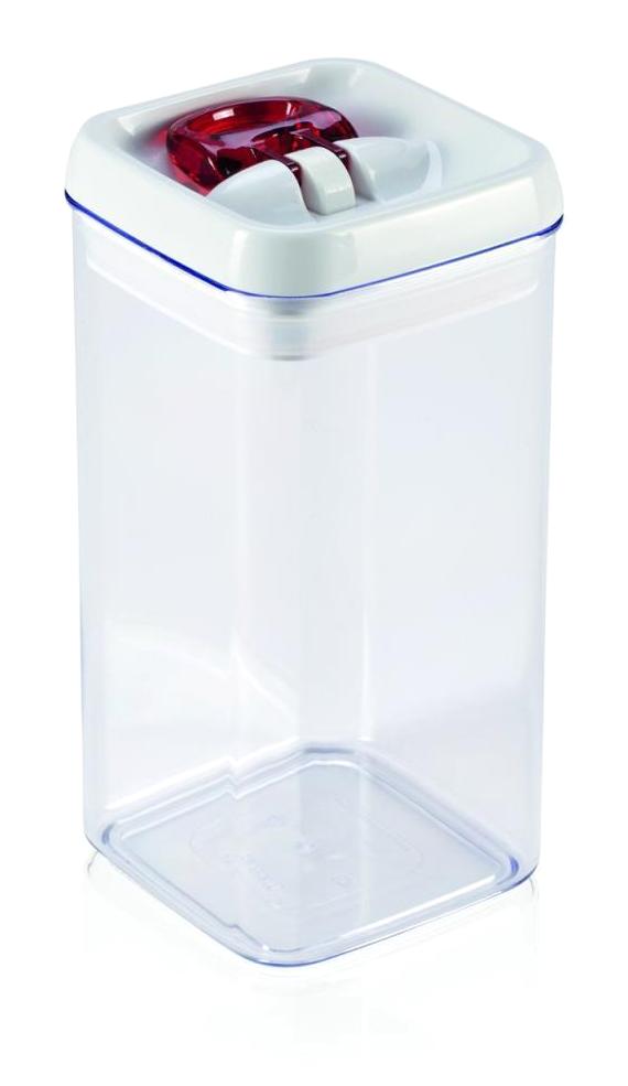 Galeri Kristal 2 Parça Kare plastik Saklama Kabı 1.2 lt