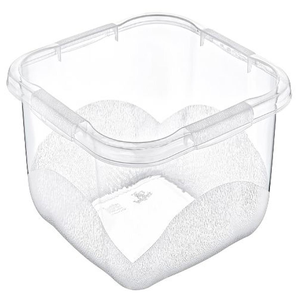 Nova Store 1 Parça Kare Plastik Saklama Kabı 3.5 lt