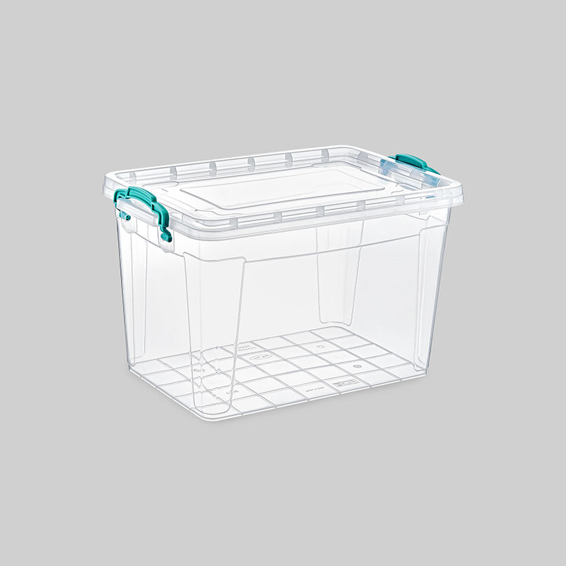 Polytime 2 Parça Dikdörtgen Plastik Saklama Kabı 30 lt
