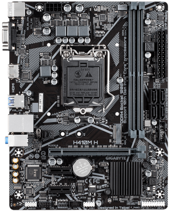 Gigabyte H410M-H H410 LGA 1200 Soket DDR4 2933 Mhz PCIe 4.0 Micro ATX Masaüstü Bilgisayar Intel Uyumlu Anakart