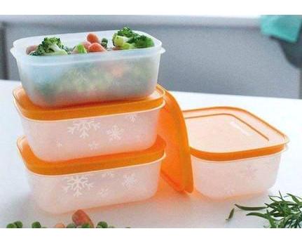 Tupperware 8 Parça Dikdörtgen Plastik Saklama Kabı 450 ml