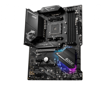 MSI B550 Gaming EDGE B550 AM4 Soket DDR4 5100 Mhz PCIe 4.0 Wi-Fi Overclock Mining ATX Masaüstü Bilgisayar AMD Uyumlu Anakart