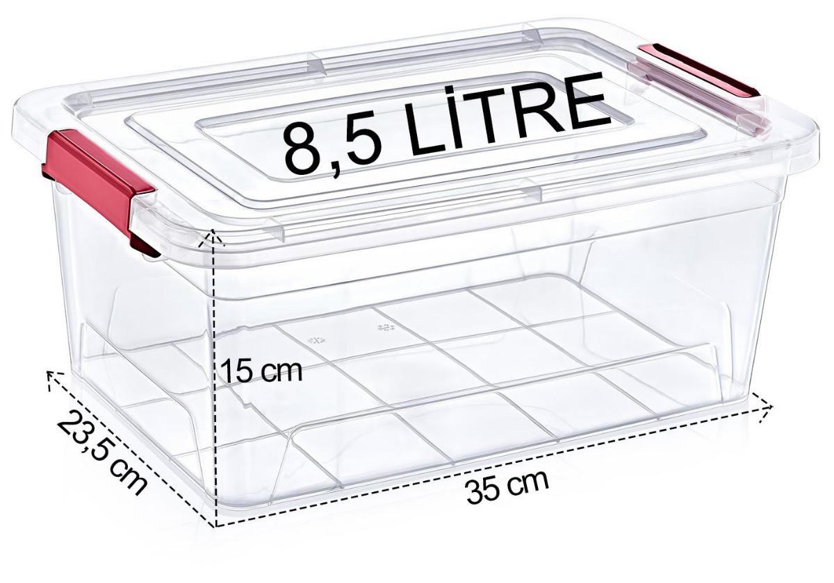 Smartware 1 Parça Dikdörtgen Plastik Saklama Kabı